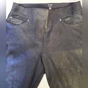 PETER NYGARD SLIMS Black Jegging Collant Jean size M